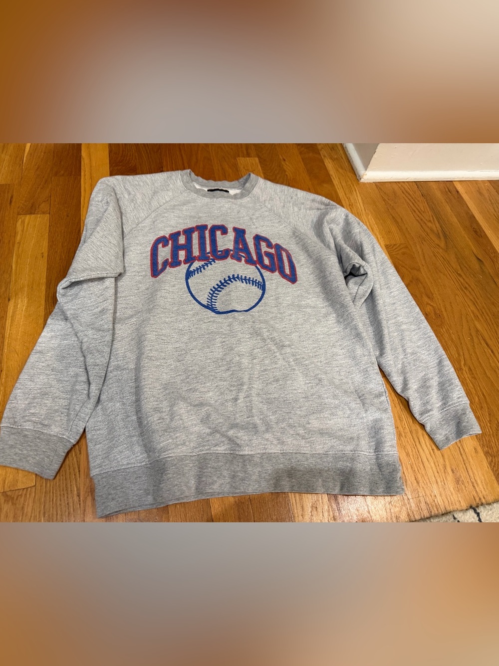 Chicago Graphic Crewneck Sweatshirt - Gray